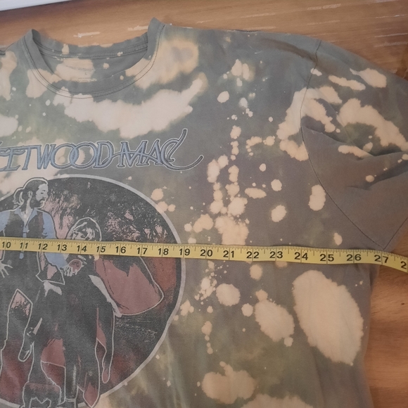 Fleetwood Mac Rumors Tie Dyed Tee Oversized Large - Picture 3 of 7